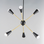 Lovell 6-Light Pendant with Bulbs