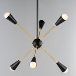 Lovell 6-Light Pendant with Bulbs