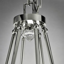 Empire 6-Light LED Chandelier