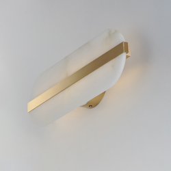 Stonewall Alabaster LED Wall Sconce