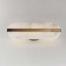 Stonewall Alabaster LED Wall Sconce