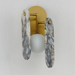 Megalith LED Wall Sconce - Striae Arya