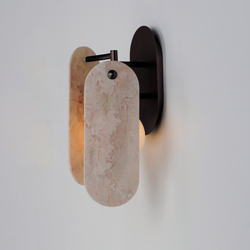 Megalith LED Wall Sconce - Rose Jade