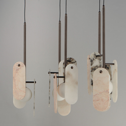 Megalith 5-Light Pendant Various Stone