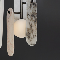 Megalith 5-Light Pendant Various Stone