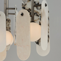 Megalith 5-Light Pendant Various Stone