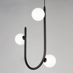 Contour 3-Light Cord Hung Pendant 3000K