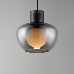 Incognito 14" Pendant  - Mirror Smoke/Gunmetal