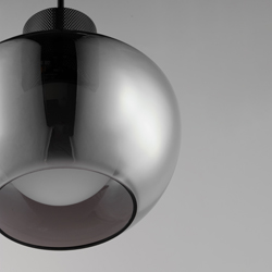 Incognito 14" Pendant  - Mirror Smoke/Gunmetal