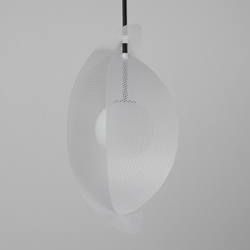 Chips 1-Light Pendant - Matte White