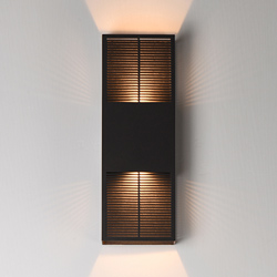 Grate 18 LED Outdoor Wall Sconce