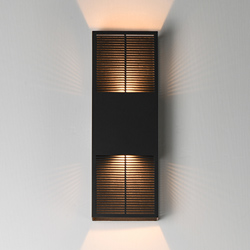 Grate 18 LED Outdoor Wall Sconce