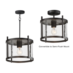 Belfry 1-Light Semi-Flush/Pendant