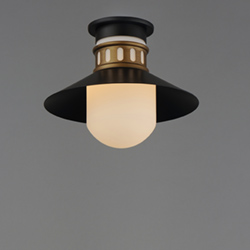 Admiralty 1-Light Outdoor Flush Mount