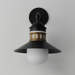 Admiralty 1-Light Outdoor Wall Sconce