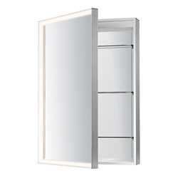 Bevel 24 x 36 Medicine Cabinet LED Mirror-3000K