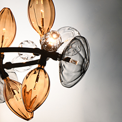 Ray Dance 18-Light 3 Cluster LED Pendant