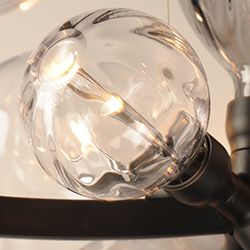 Ray Dance 18-Light 3 Cluster LED Pendant