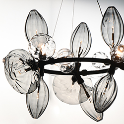 Ray Dance 18-Light 3 Cluster LED Pendant