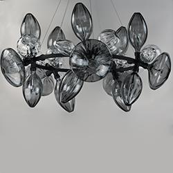 Ray Dance 30-Light 5 Cluster LED Pendant