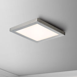 Chip 6.5" 15W SQ LED Flush Mount