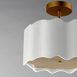Curtain Call Semi-Flush Mount