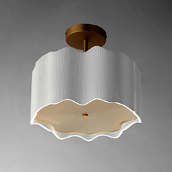 Curtain Call Semi-Flush Mount