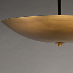 Vesta 24" LED Pendant/Semi-Flush