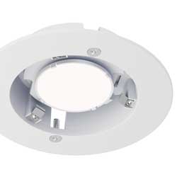 Crisp 4 LED Recessed DownLight CCT Select - Round