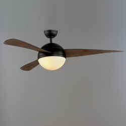 Cupola 3-Blade Fan w/ 2-Light FKT