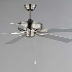52 Super-Max Ceiling Fan - Nickel