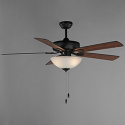 Super-Max 52 Ceiling Fan with 2-Light Kit