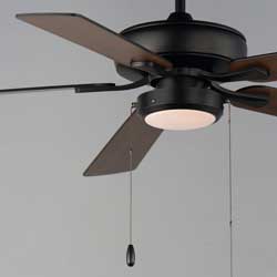 52 Super-Max Fan w/ LED Light Kit - Black