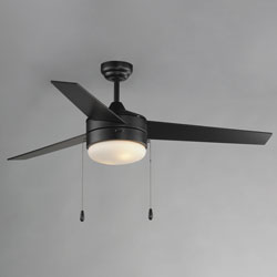 Trio 52" 3-Blade Hugger Fan w Pull Chain